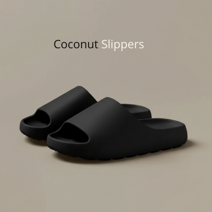 Coconut Slippers – Dikke zool zomer slippers unisex