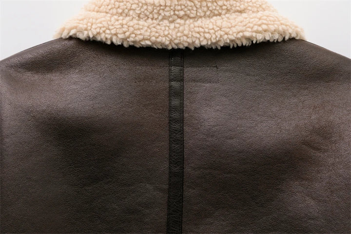 Malika Faux Shearling Winterjas – Extra Warm & Casual