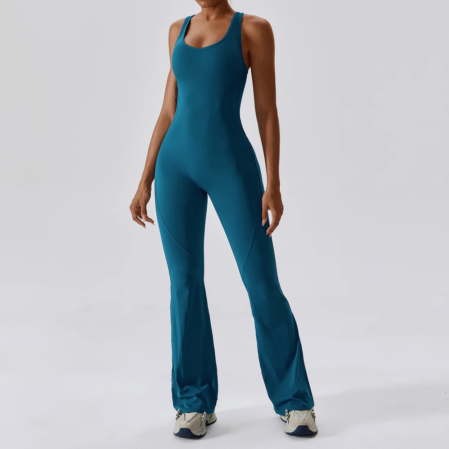 Isabelle activewear bodysuit voor fitness en training VillanoMode