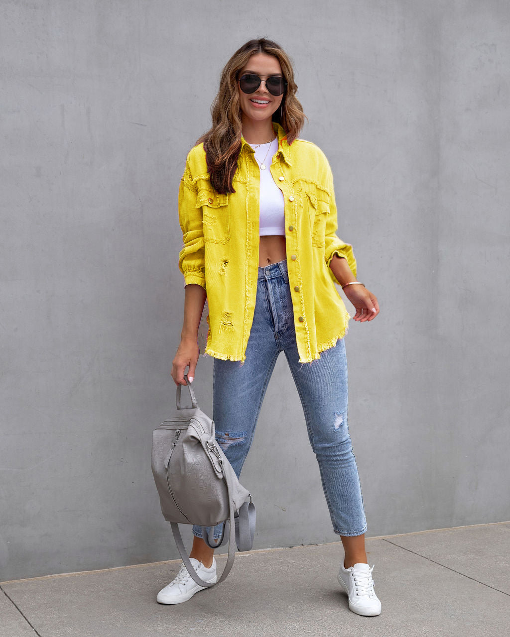 Streetstyle overhemdjack dames met moderne pasvorm VillanoMode