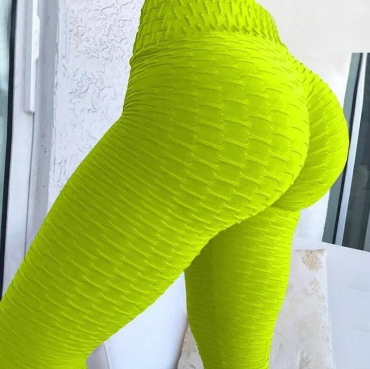 Booty Lifting Anti Cellulite Scrunch Leggings Without Pocket - Villano mode