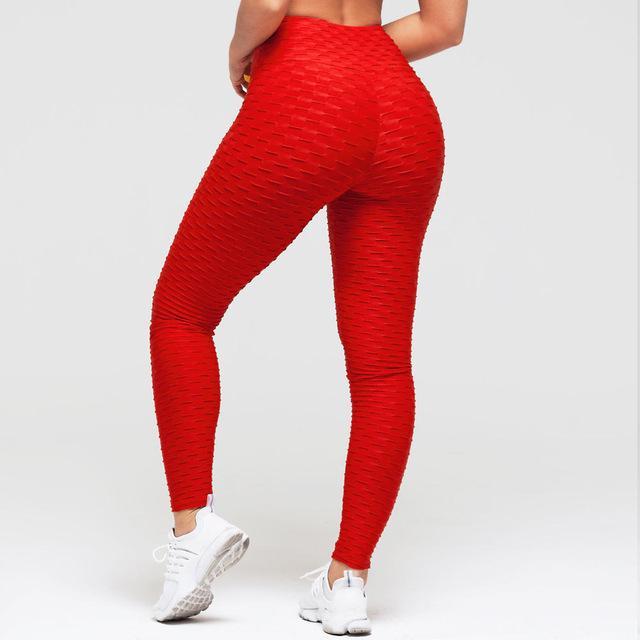 Booty Lifting Anti Cellulite Scrunch Leggings Without Pocket - Villano mode