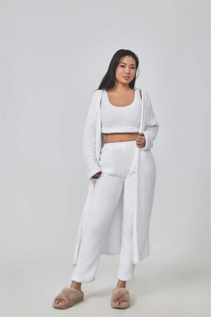 Dames 3-Delige Lounge Set – Lichte & Comfortabele Voorjaarsoutfit voor Thuis - Villano mode