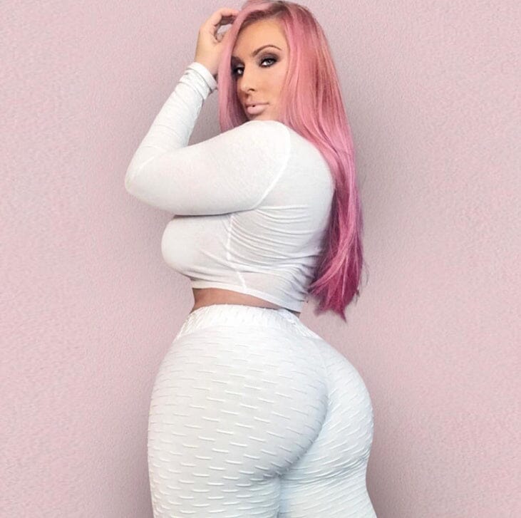 Booty Lifting Anti Cellulite Scrunch Leggings Without Pocket - Villano mode