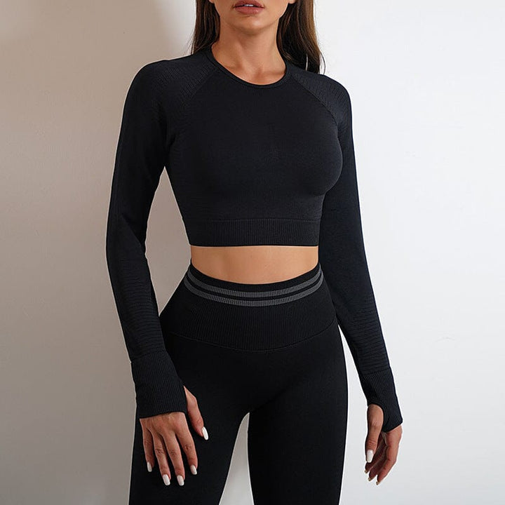 Naadloze Yoga Broeken & Sport Outfits - Villano mode